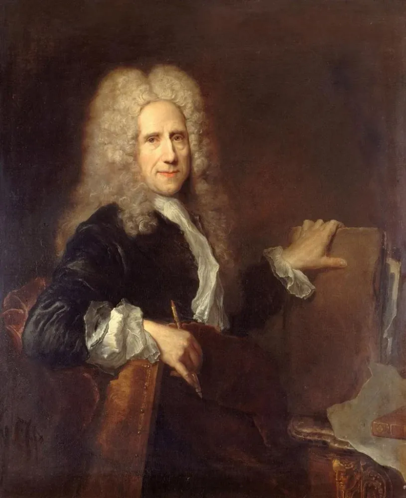 Maalaus Jean Mariette 1660-1724 kuninkaan kaivertaja - Antoine Pesne | Taidetuloste