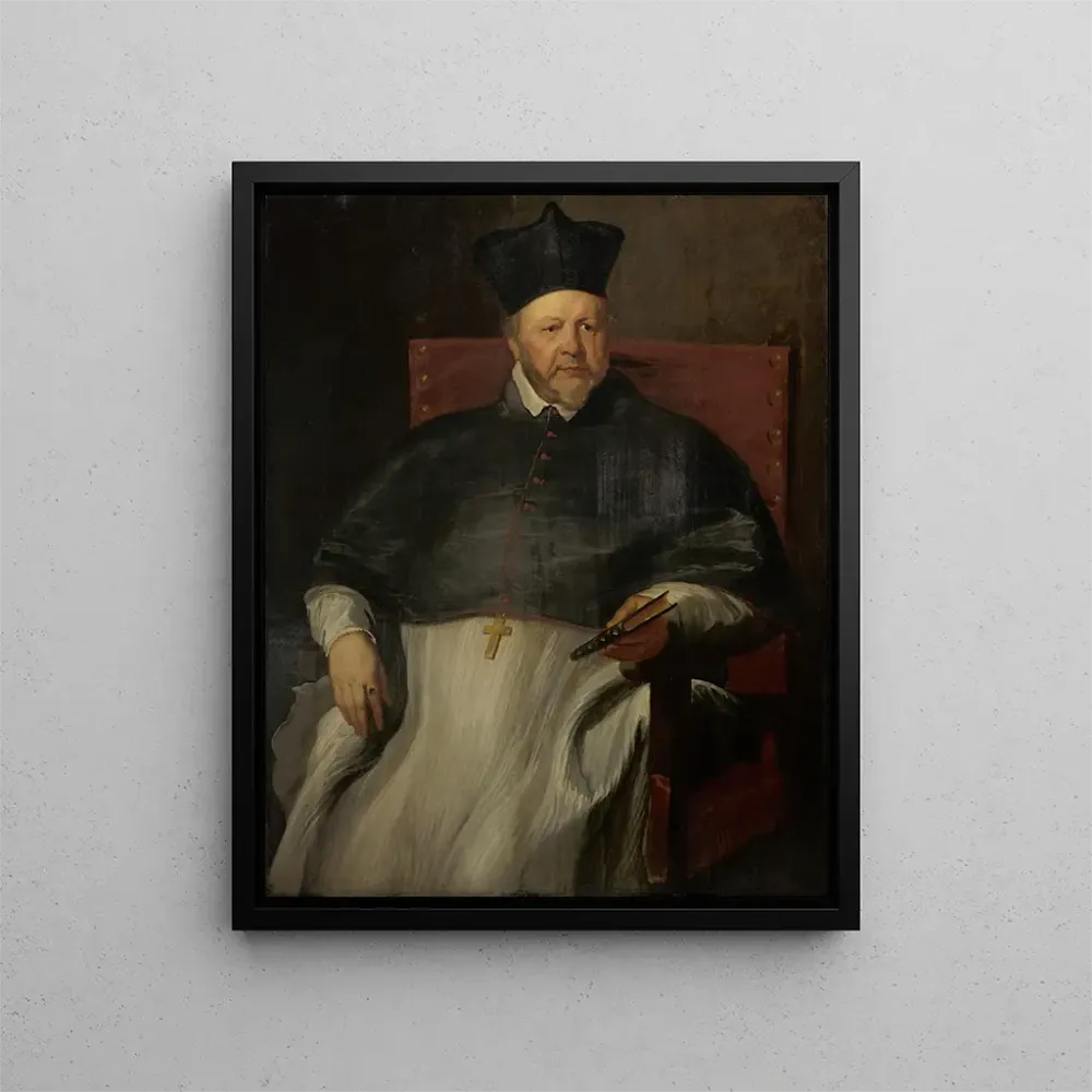 Maalaus Joannes Malderus Antwerpenin piispana - Antoine van Dyck