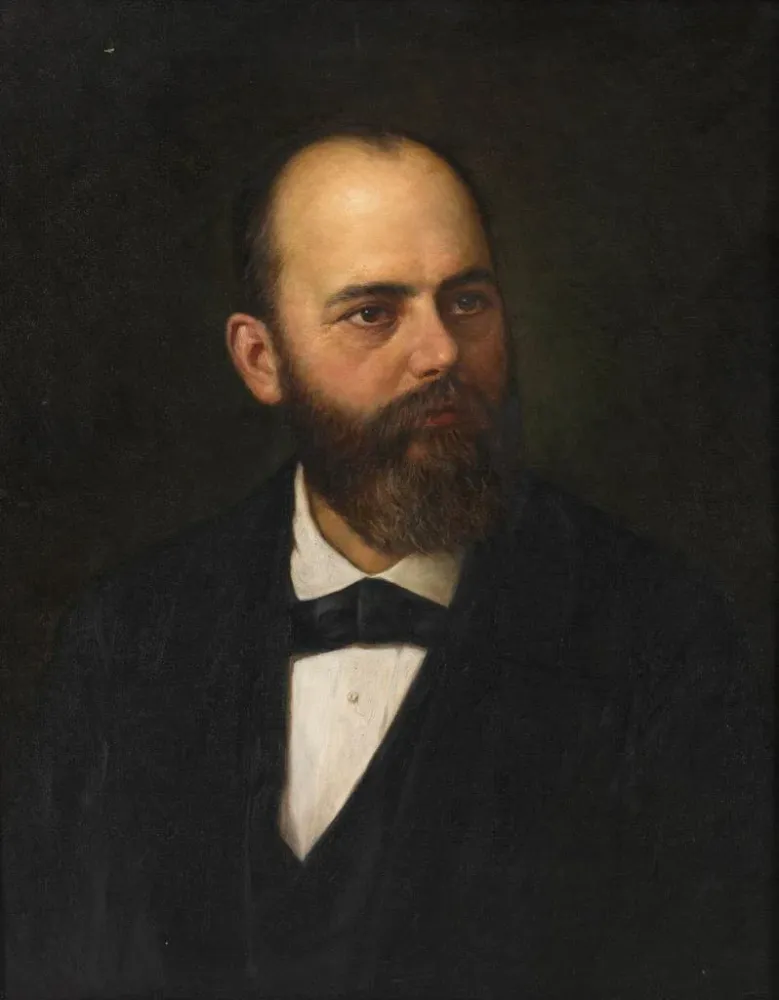 Maalaus Dr Johann Ferdinand Edler von Schranck, Wienin apuliskaupunkiherra - Adolf Mayerhofer | Taidetuloste