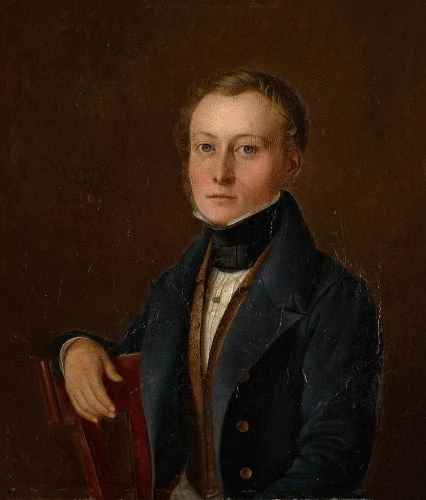 Maalaus Johann Jakob Bachofen 1815-1887 - Anonyymi | Taidetuloste