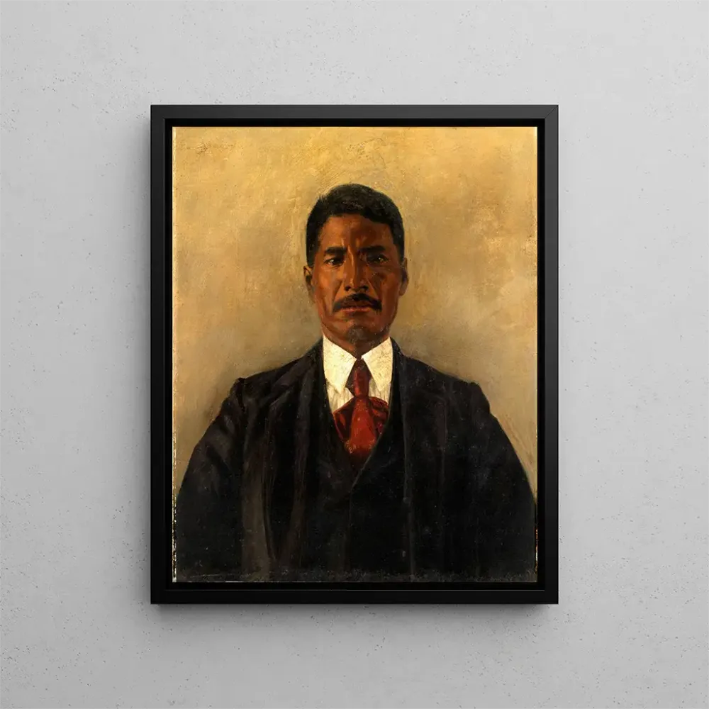 Maalaus José Lewis à l'Indien Papago - Anonyme | Taidetuloste