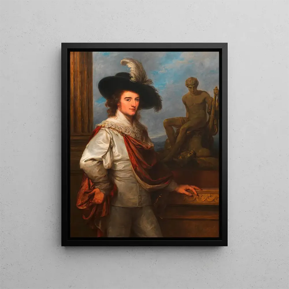 Maalaus Josef Johann Graf Fries - Angelica Kauffman | Taidetuloste