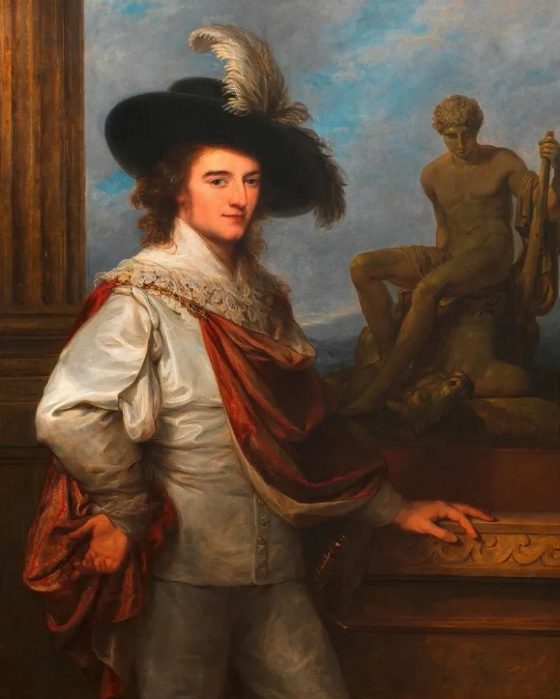 Maalaus Josef Johann Graf Fries - Angelica Kauffman | Taidetuloste