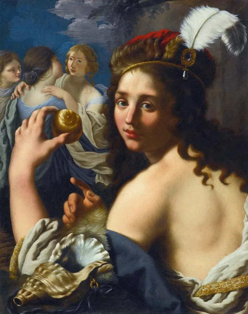 Maalaus Le jugement de Paris - Alessandro Rosi | Taidetuloste
