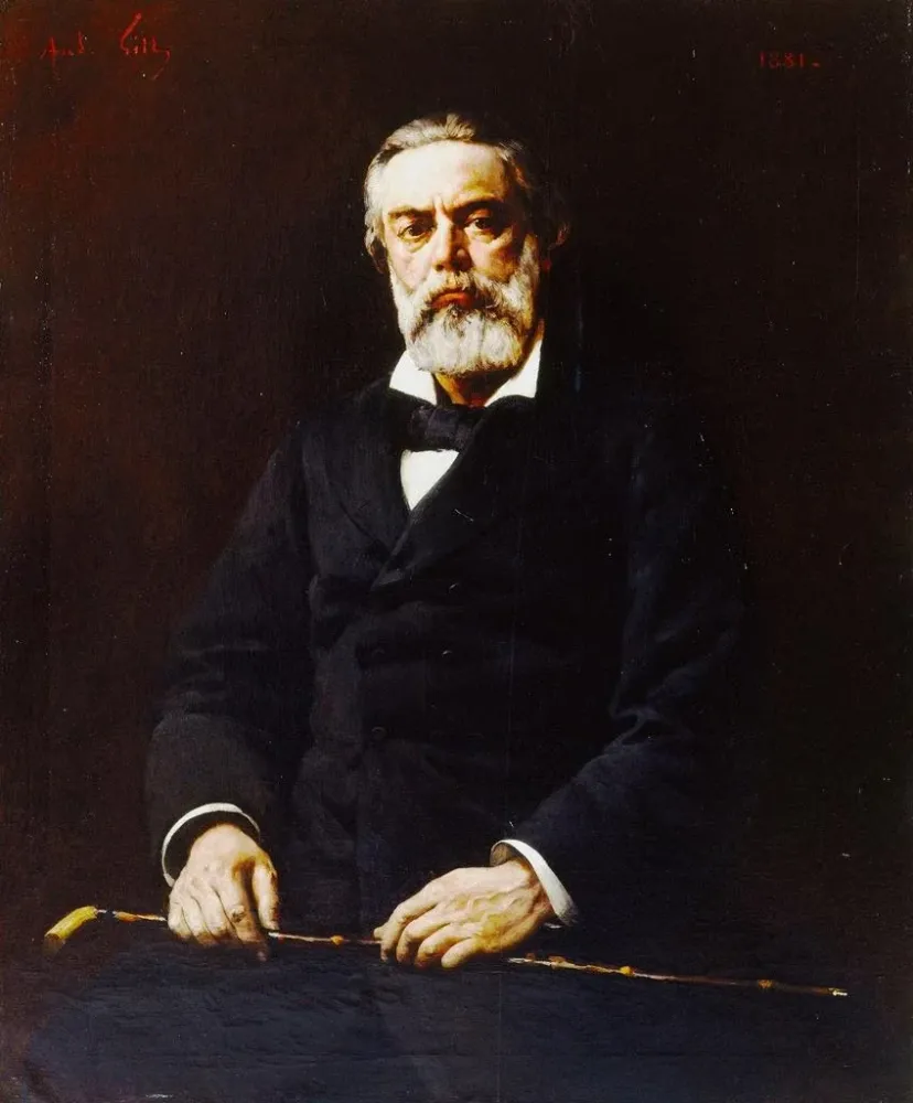 Maalaus Jules Vallès 1832-1885 kirjailija ja toimittaja - André Gill | Taidetuloste