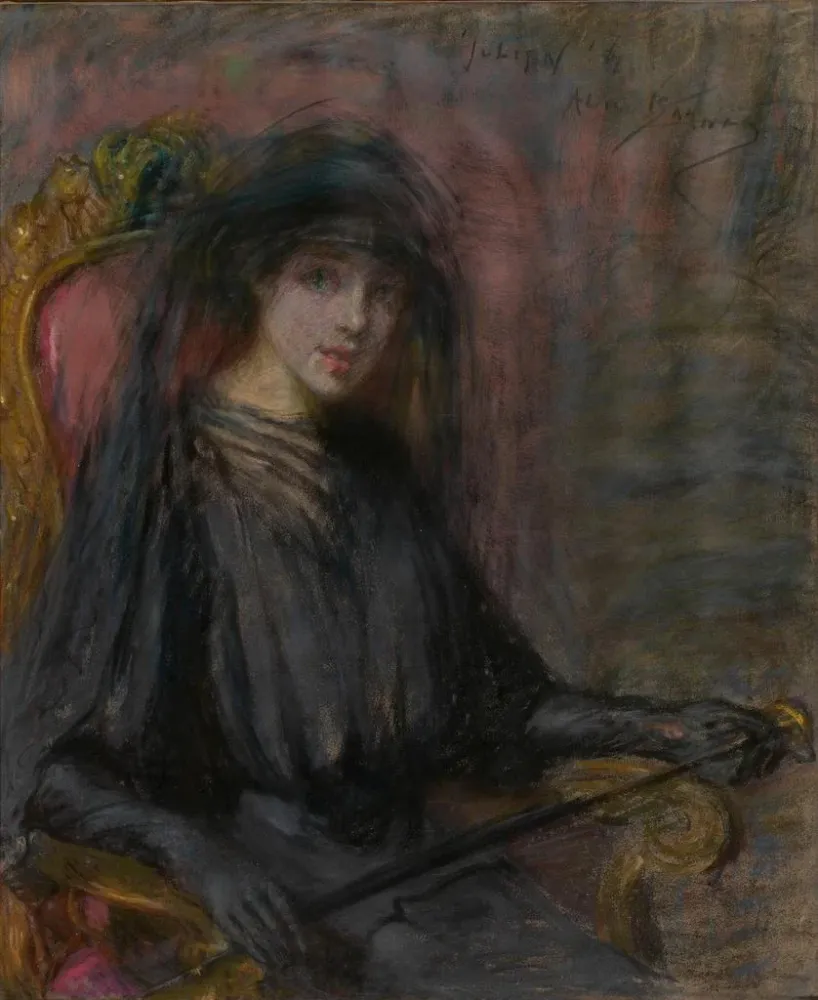 Maalaus Julienne - Alice Pike Barney | Taidetuloste