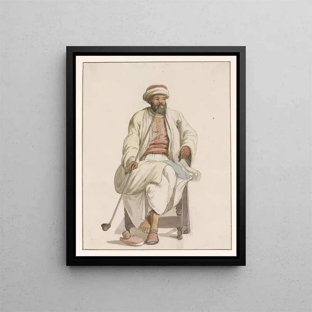 Maalaus Kadi des esclaves turcs à Malte - Abraham Louis Rodolphe Ducros | Taidetuloste