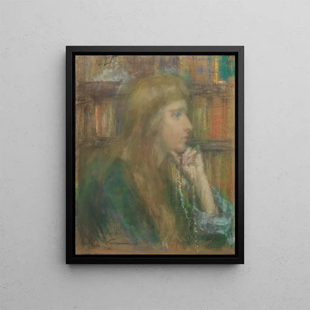 Maalaus kirjailijasta Natalie Clifford Barney - Alice Pike Barney | Taidetuloste
