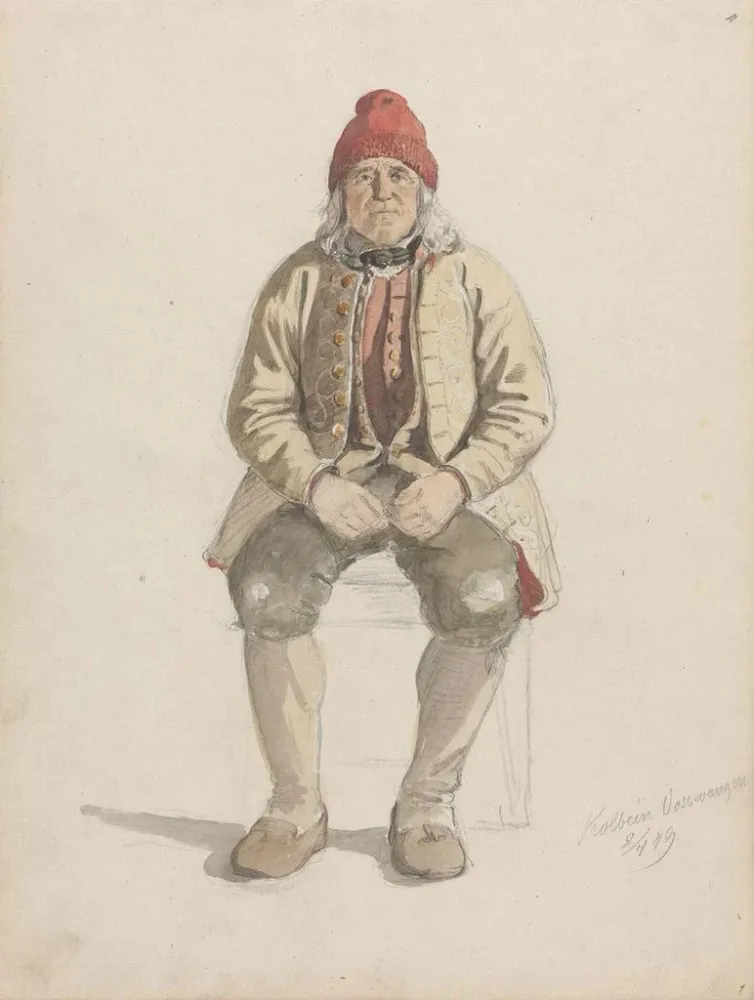 Maalaus Kolbein Vossevangen Voss - Adolph Tidemand | Taidetuloste