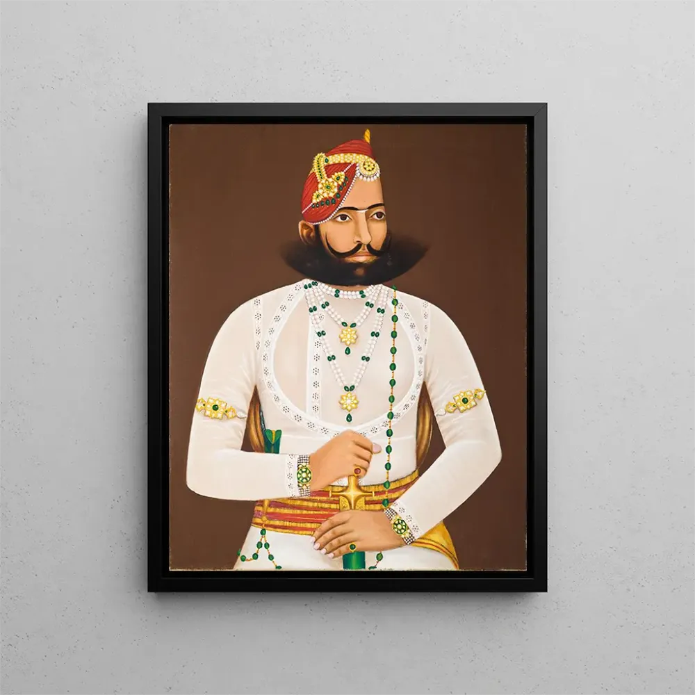 Maalaus Kunwar Sabal Singh de Badnor 1848-1881 - Anonyme | Taidetuloste