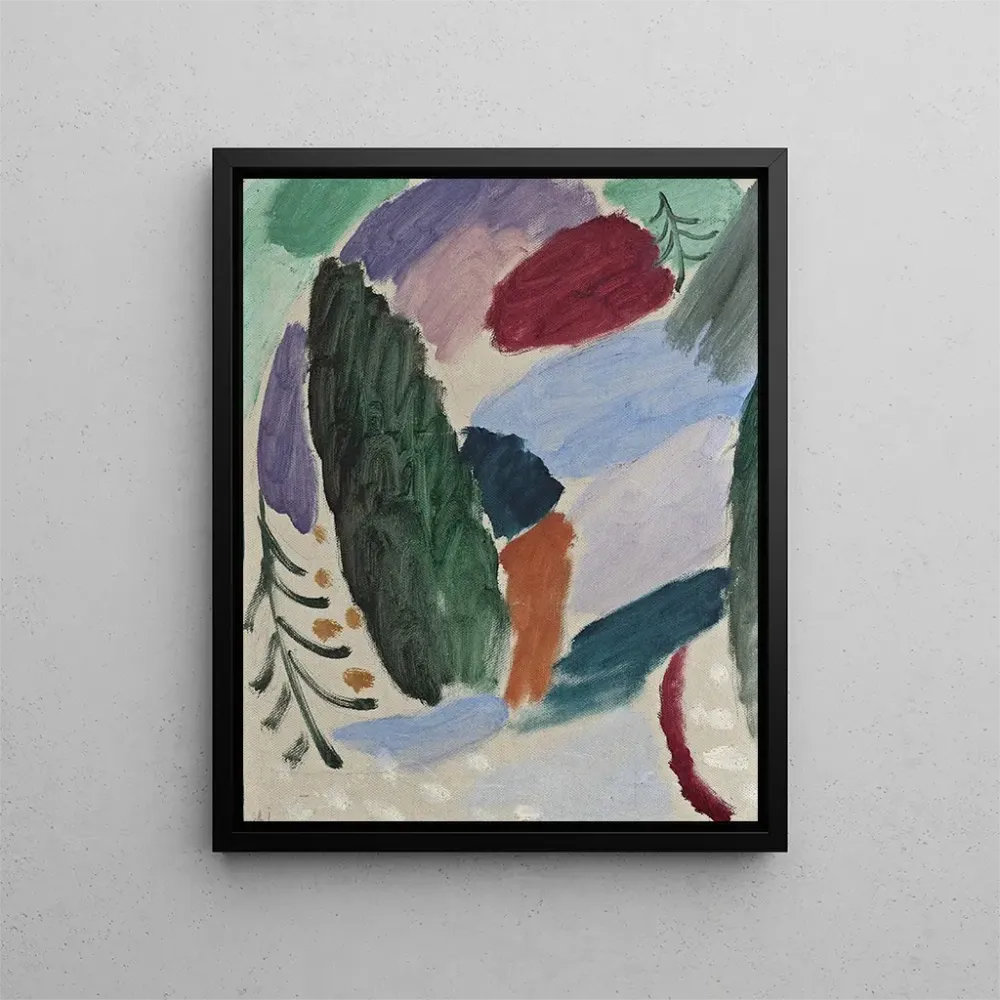 Maalaus Kylmä päivä - Alexej von Jawlensky | Taidetuloste