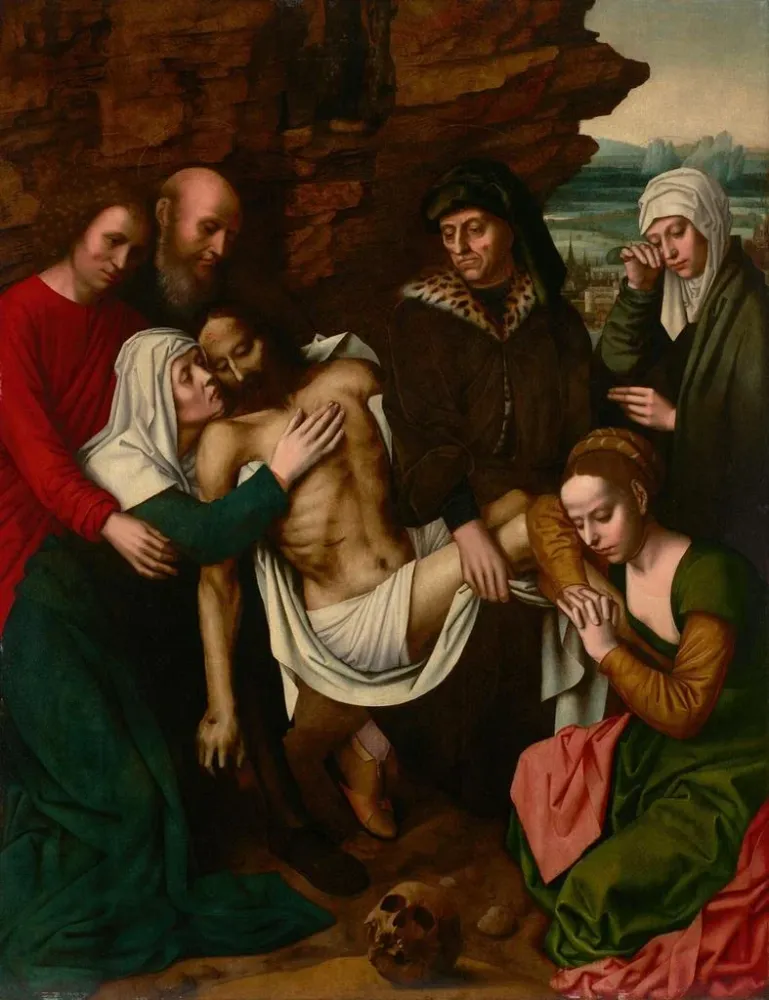 Maalaus La Lamentation - Ambrosius Benson | Taidetuloste