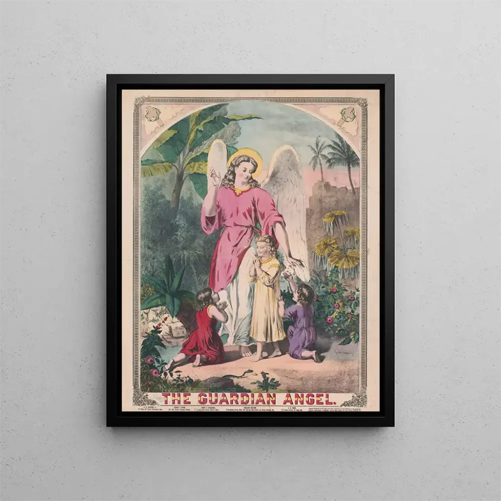 Maalaus L'Ange gardien - H. H. Lloyd Co | Taidetuloste