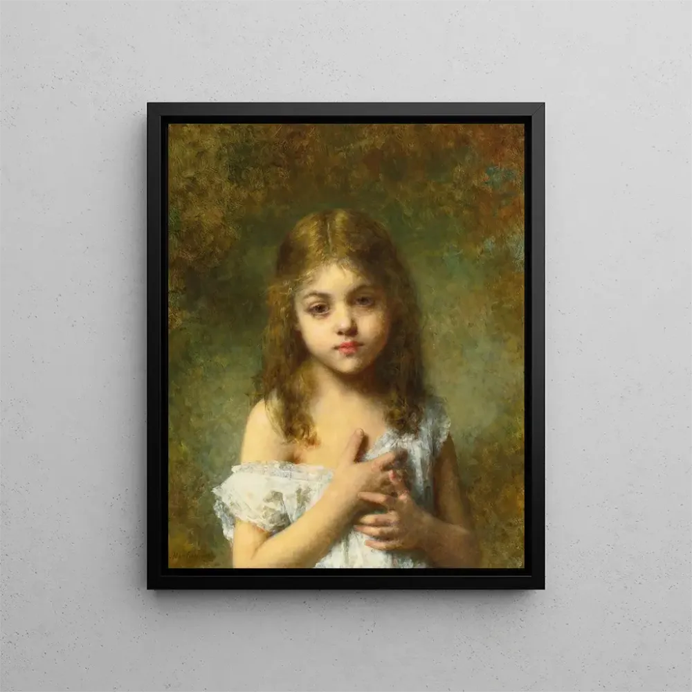 Maalaus Lapsuus - Alexei Harlamoff | Taidetuloste