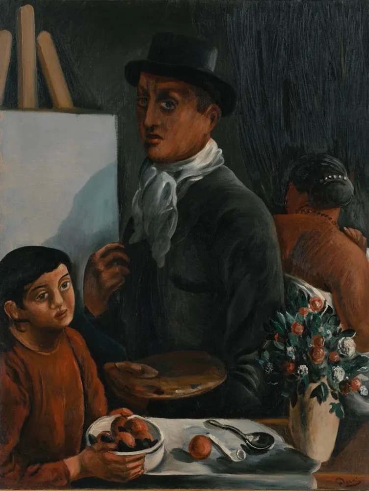 Maalaus L'Artiste dans son atelier - André Derain | Taidetuloste