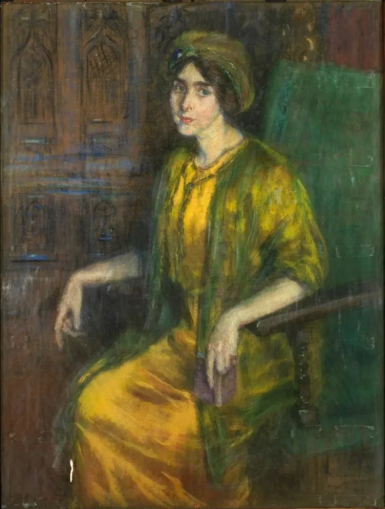 Maalaus Laura Dreyfus Barney - Alice Pike Barney | Taidetuloste