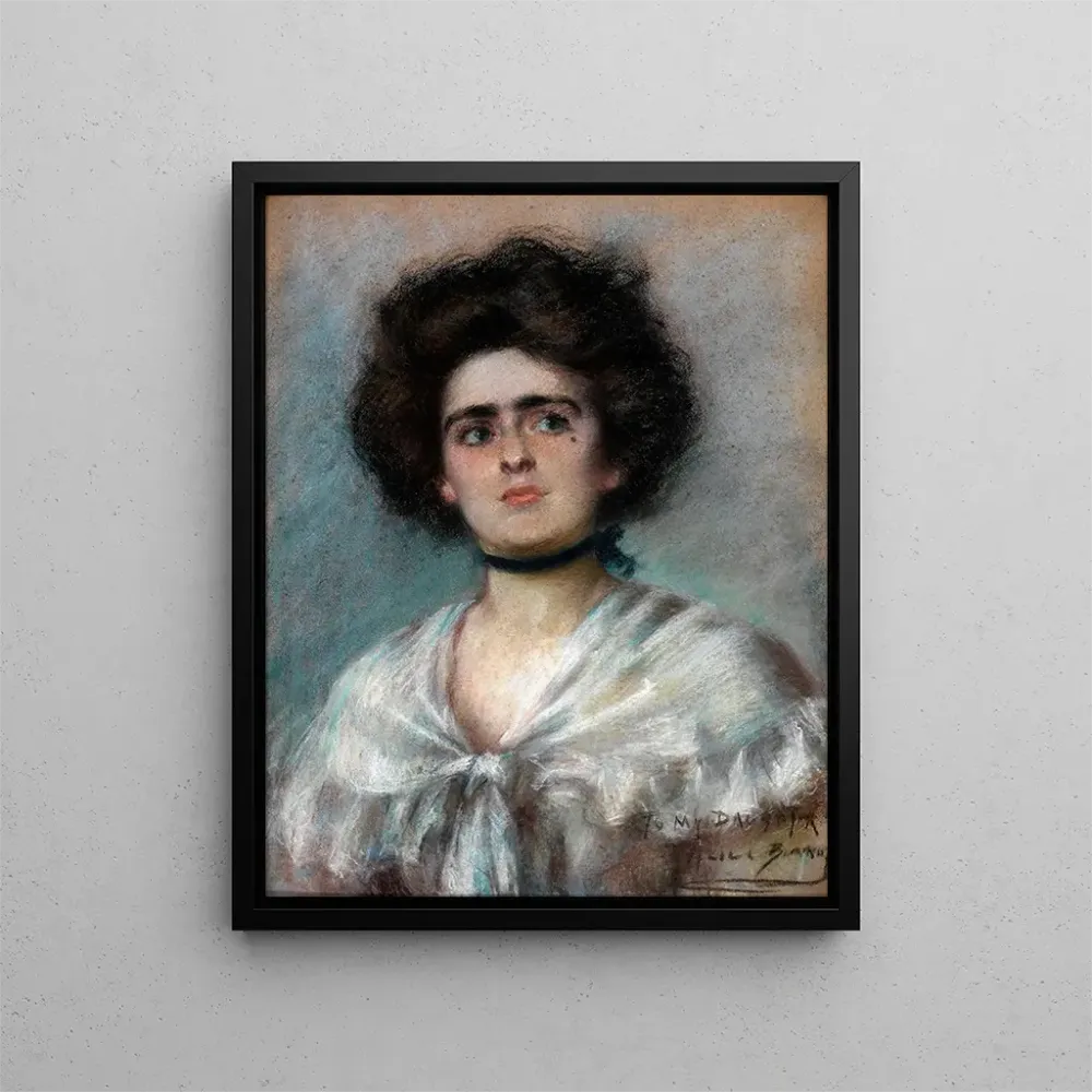 Maalaus Laura à Fichu - Alice Pike Barney | Taidetuloste