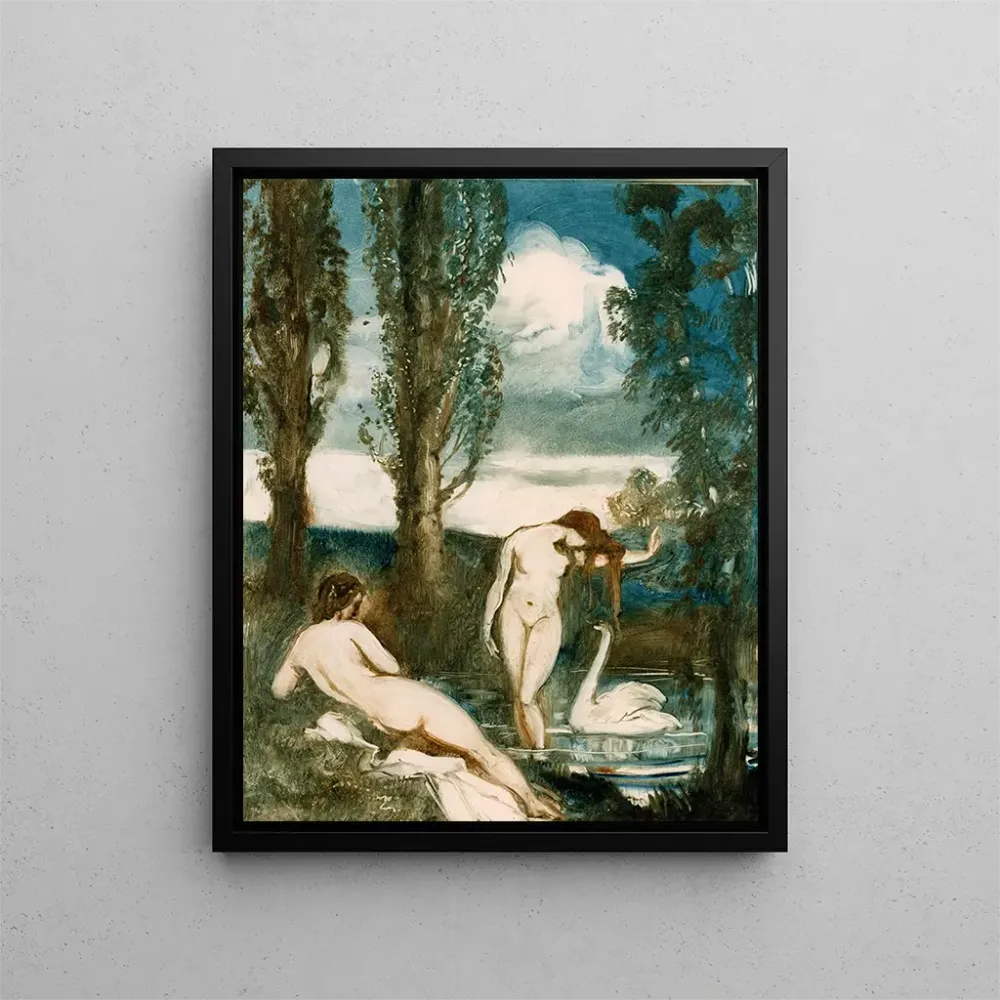 Maalaus Les Baigneuses - Albert Sterner | Taidetuloste