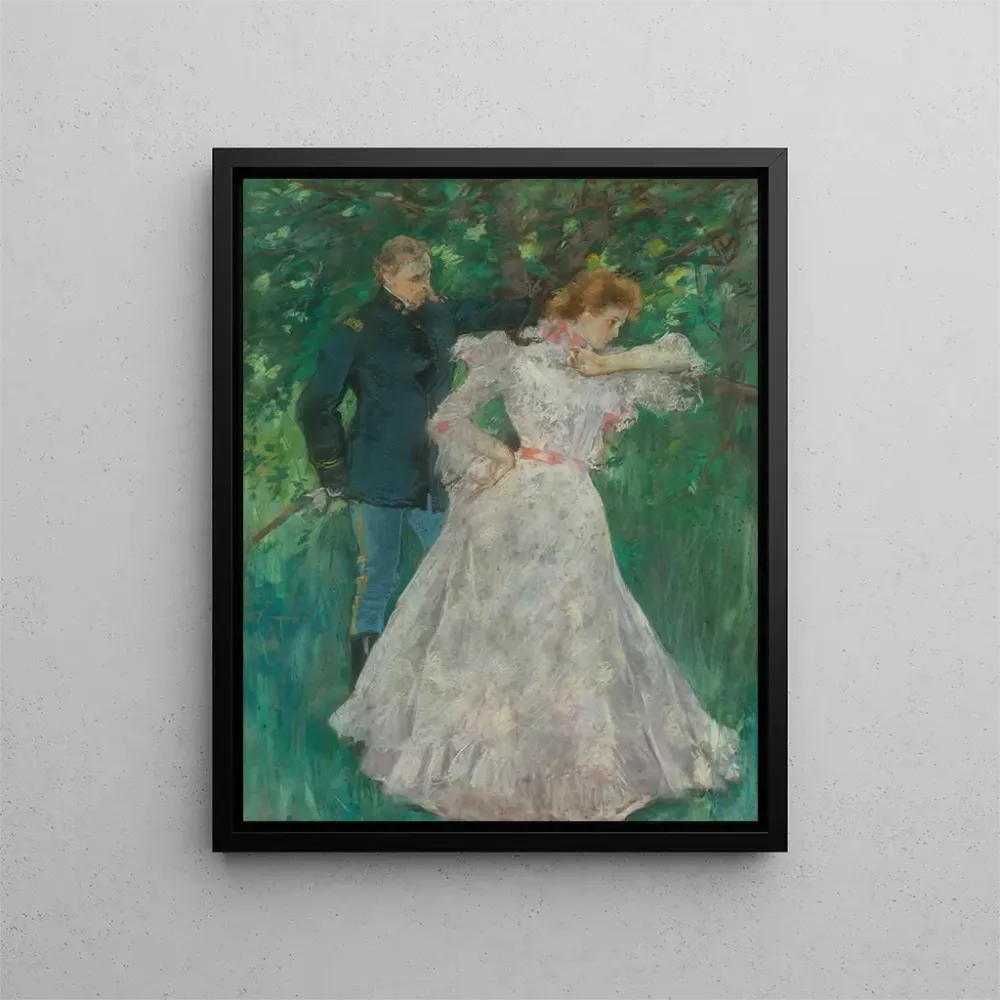 Maalaus Les Nouvelles - Albert Beck Wenzell | Taidetuloste