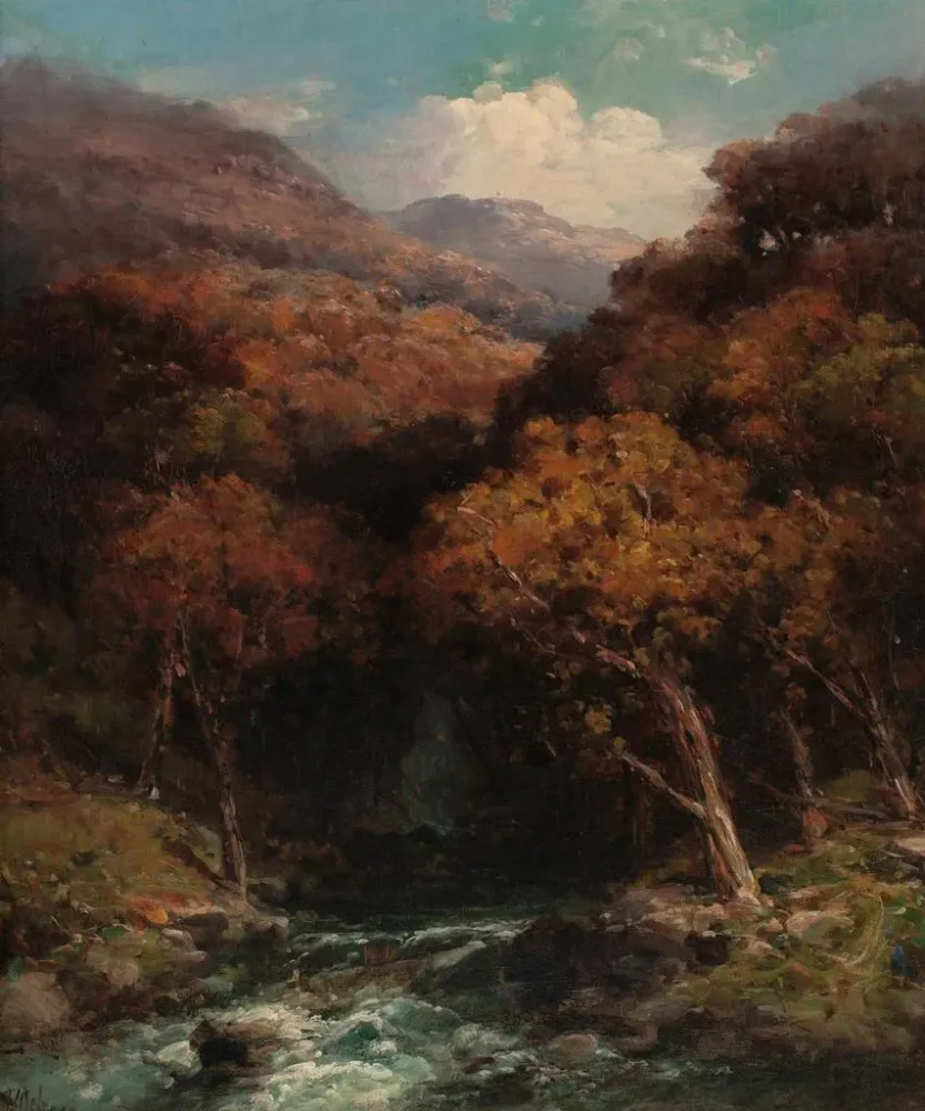 Maalaus Lit du ruisseau Forest - Andrew Melrose | Taidetuloste