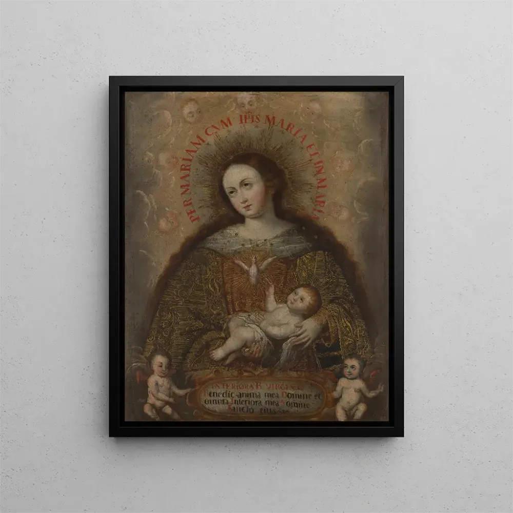 Maalaus L'âme de la Vierge Marie - Anonyymi