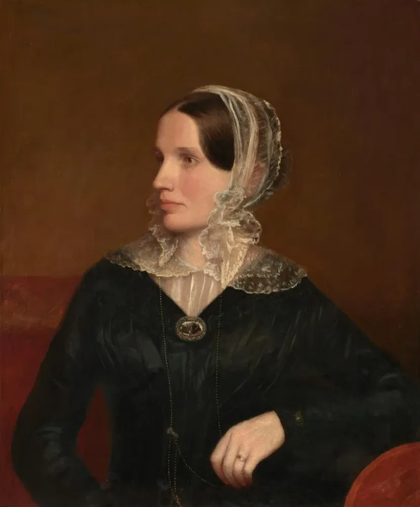 Maalaus Lovice Corbett Whittemore Mme Thomas Whittemore - Alvan Clark