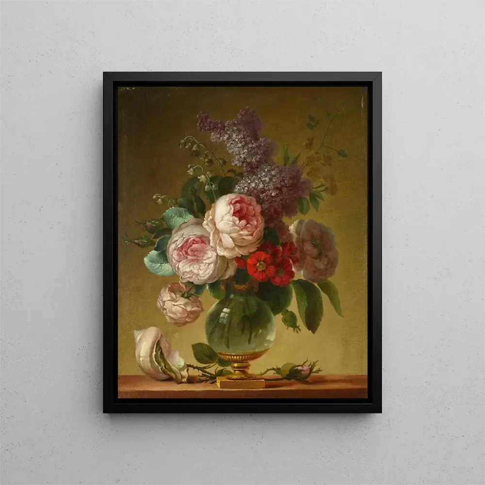 Maalaus luonnonkuva florale - Anne Vallayer-Coster | Taidetuloste