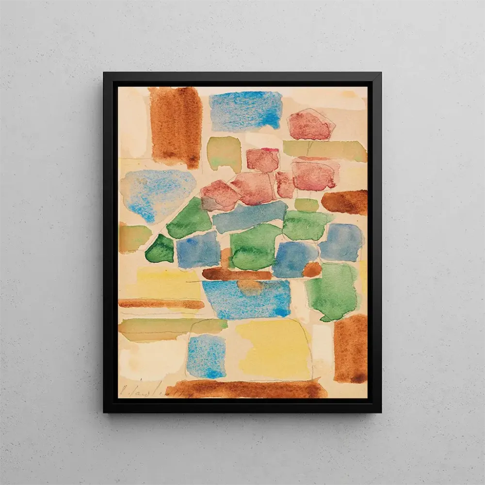Maalaus luonnonkuvaus kukista - Alexej von Jawlensky | Taidetuloste