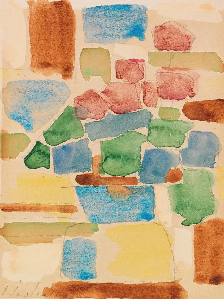 Maalaus luonnonkuvaus kukista - Alexej von Jawlensky | Taidetuloste