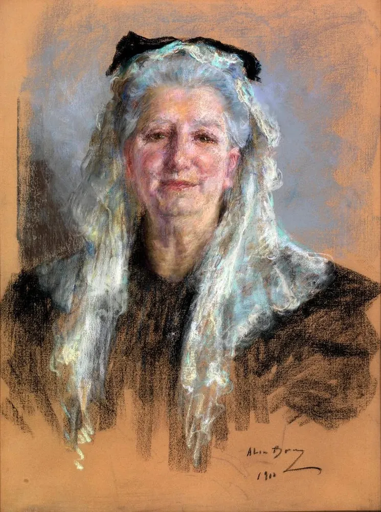 Maalaus Madame Girard - Alice Pike Barney | Taidetuloste