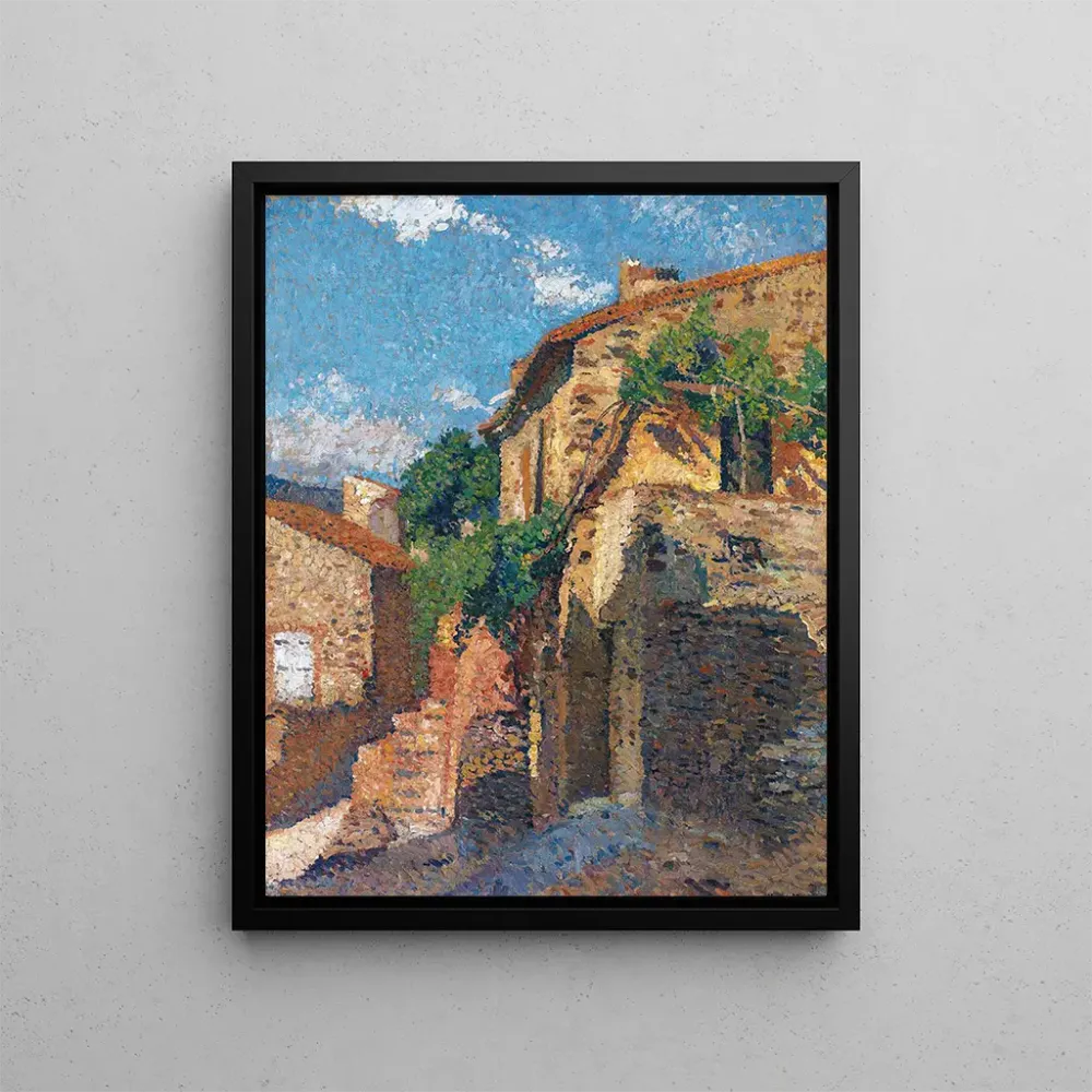 Maalaus Maisons à Collioure - Henri Martin | Taidetuloste