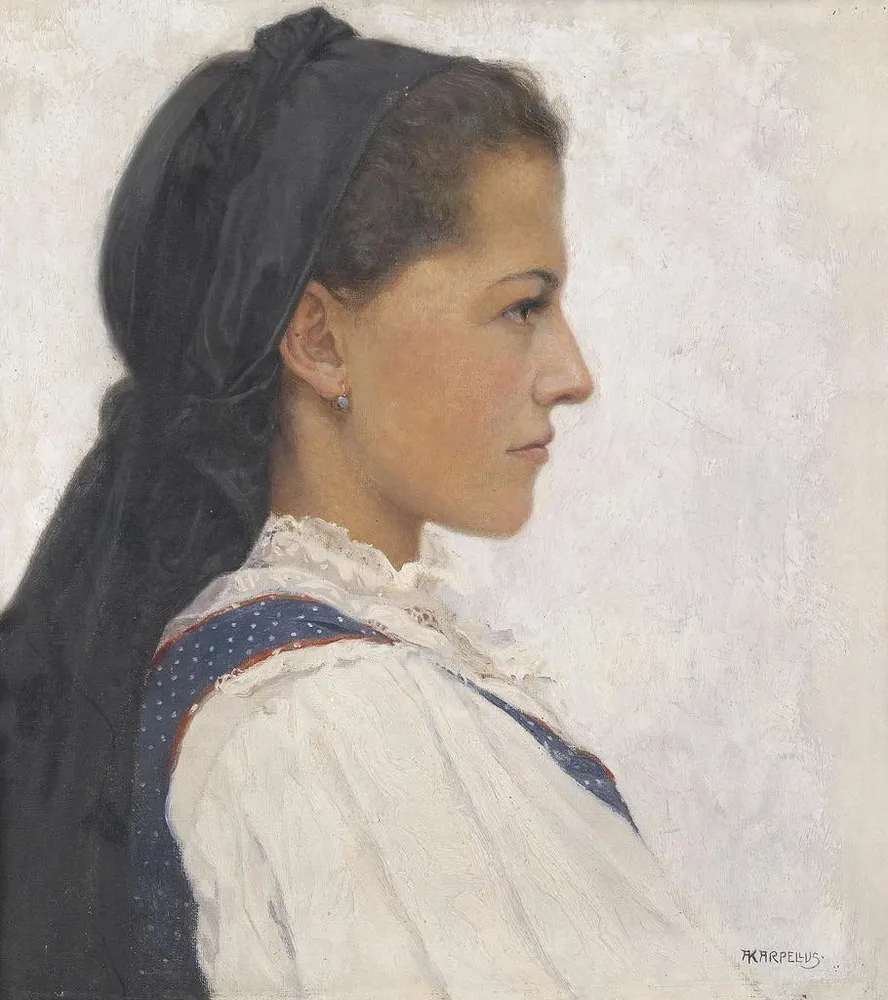 Maalaus Le Mali - Adolf Karpellus | Taidetuloste