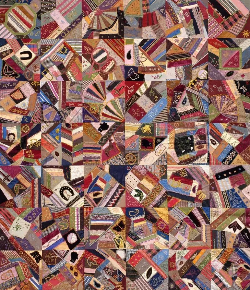 Maalaus malli Quilt Top Crazy - Anonyymi | Taidetuloste
