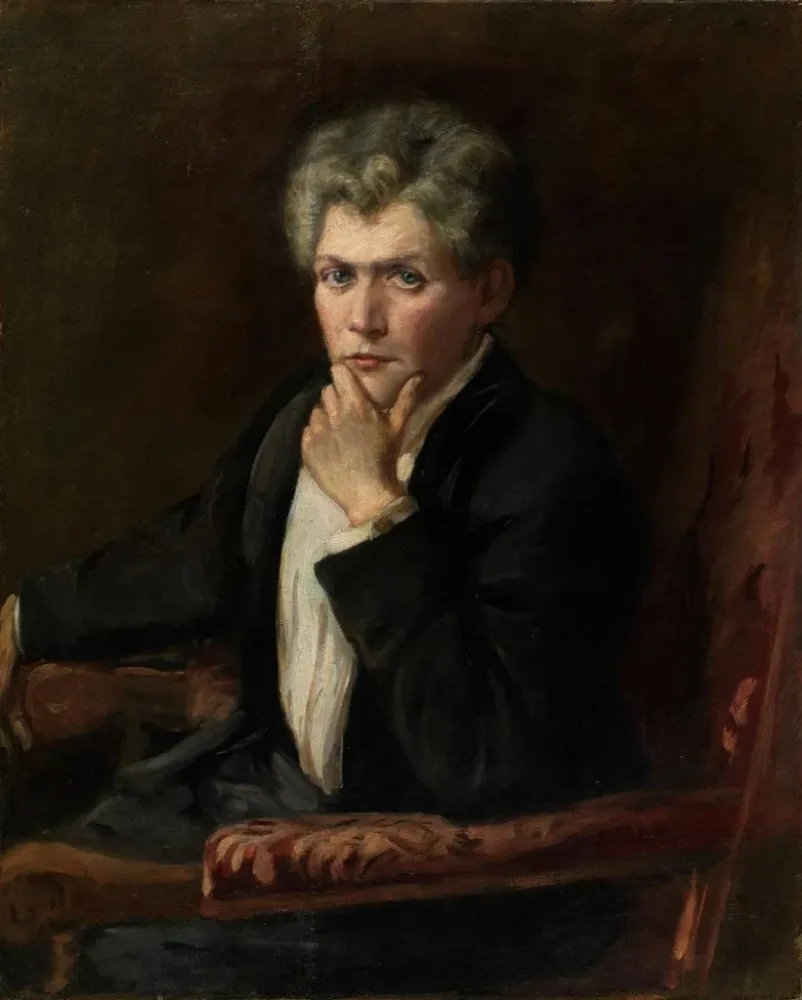 Maalaus Marie Huet - Alice Pike Barney | Taidetuloste