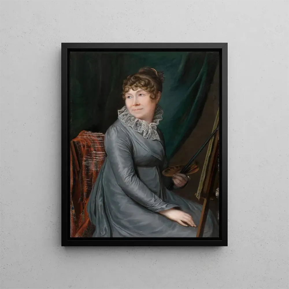 Maalaus Marie Simons, taiteilijan äiti - Alexandre Delatour | Taidetuloste