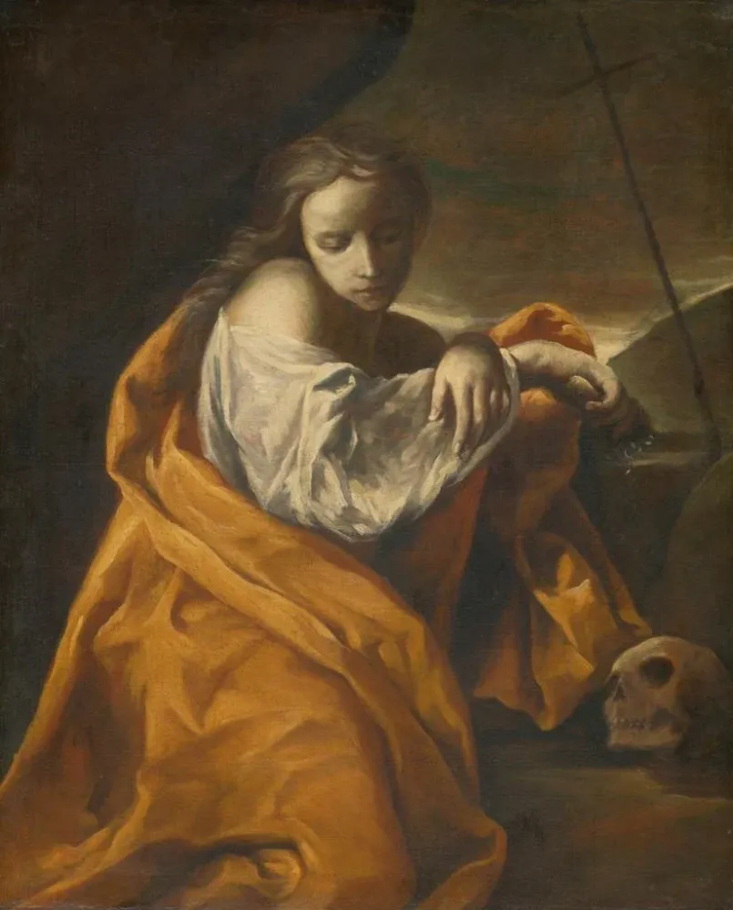 Maalaus Marie-Madeleine - Anonyymi | Taidetuloste