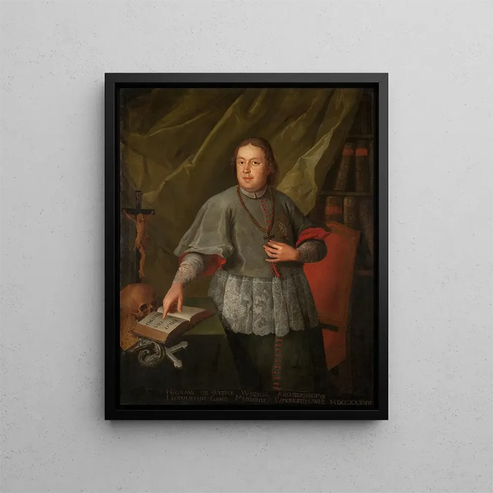 Maalaus Mikołaj Wyżycki, syntynyt 1757, Lvivin arkkipiispa - Anonyymi | Taidetuloste