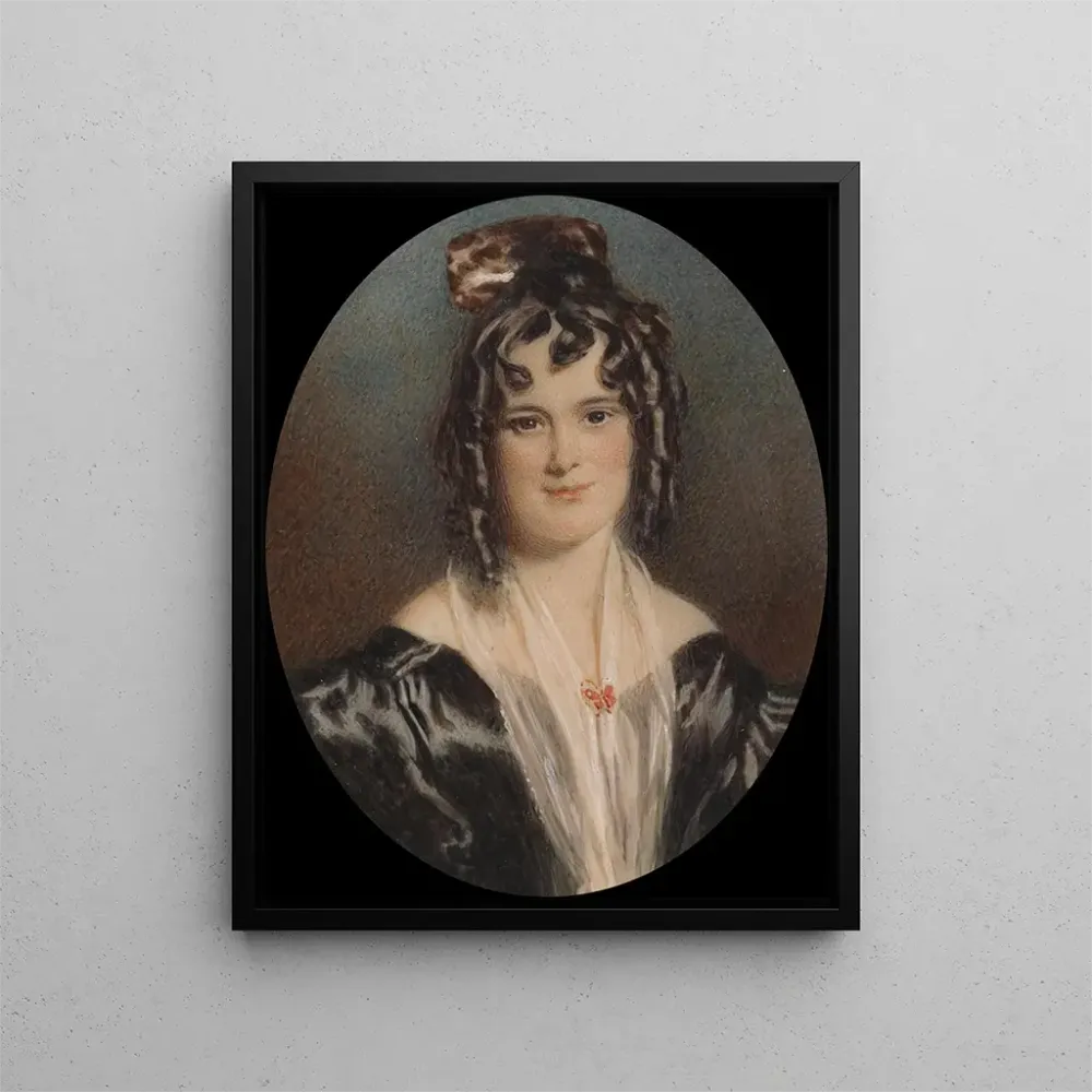 Maalaus Mme Mary Cawse - Alfred Edward Chalon | Taidetuloste