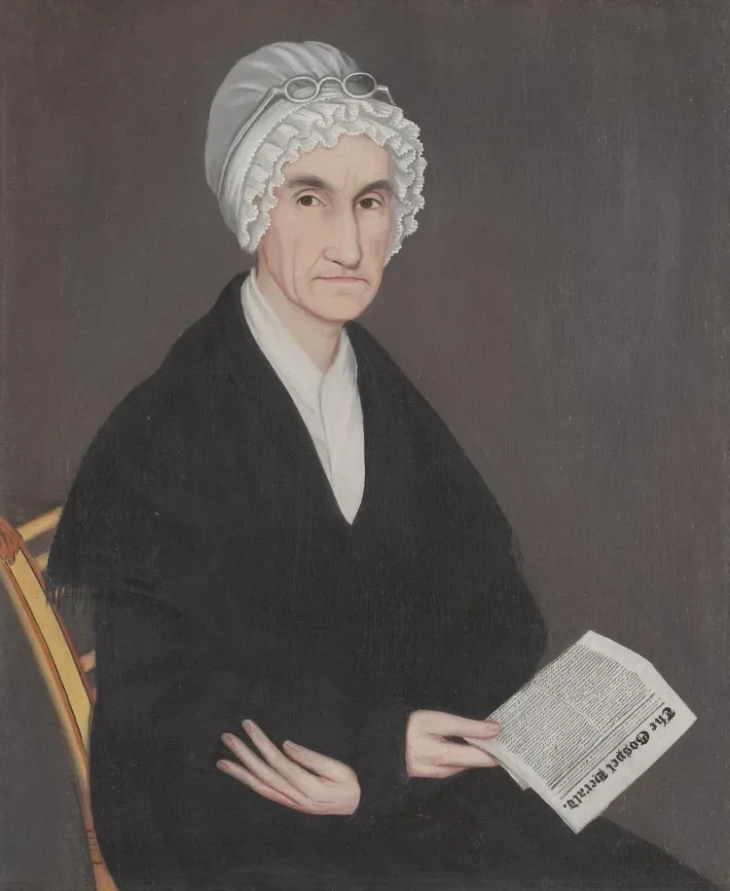 Maalaus Mme Reuben Allerton Lois Atherton - Ammi Phillips | Taidetuloste