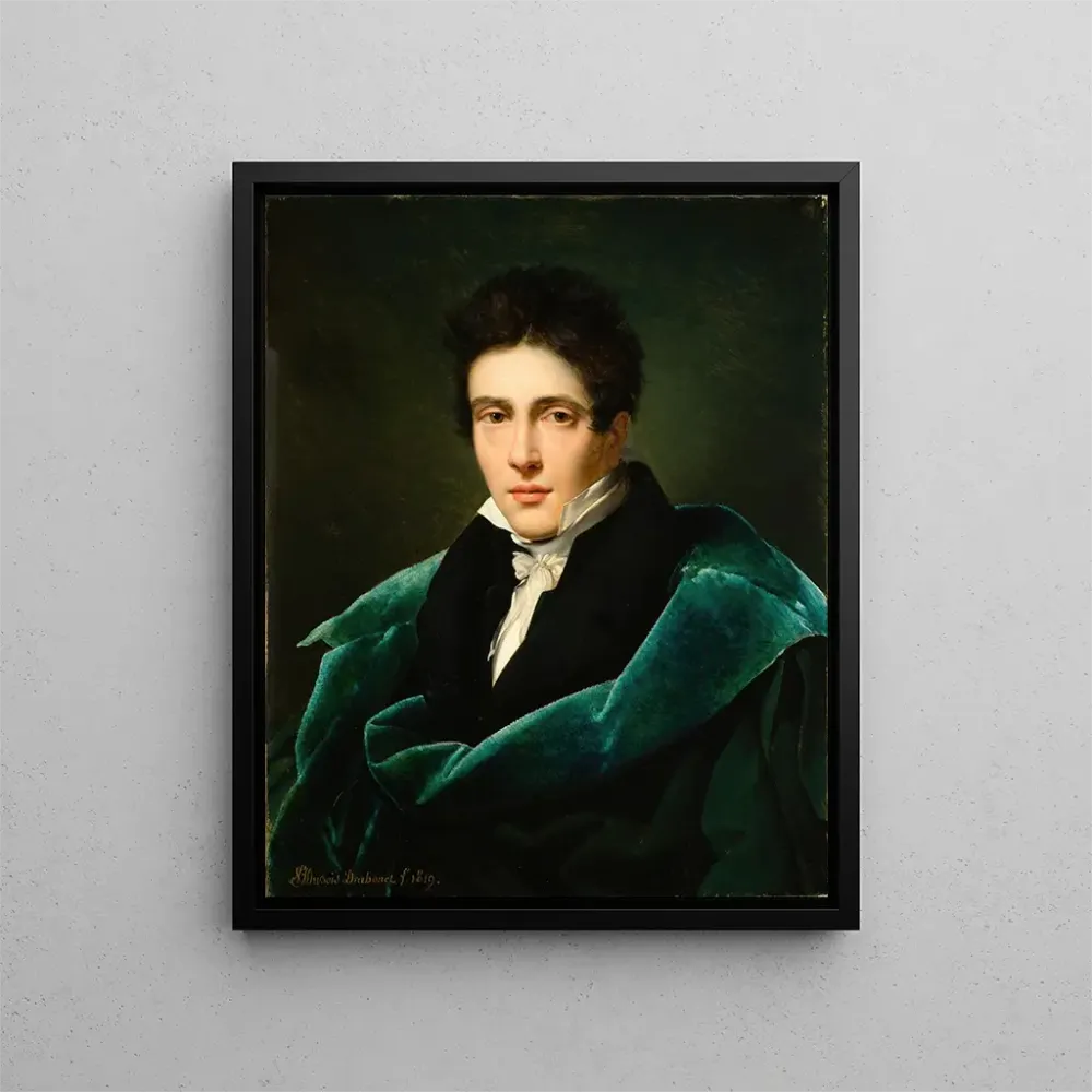Maalaus Monsieur Gestin muotokuva - Alexandre-Jean Dubois-Drahonet | Taidetuloste