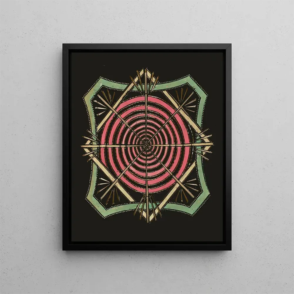 Maalaus Motif tourbillonnant - Anonyme | Taidetuloste