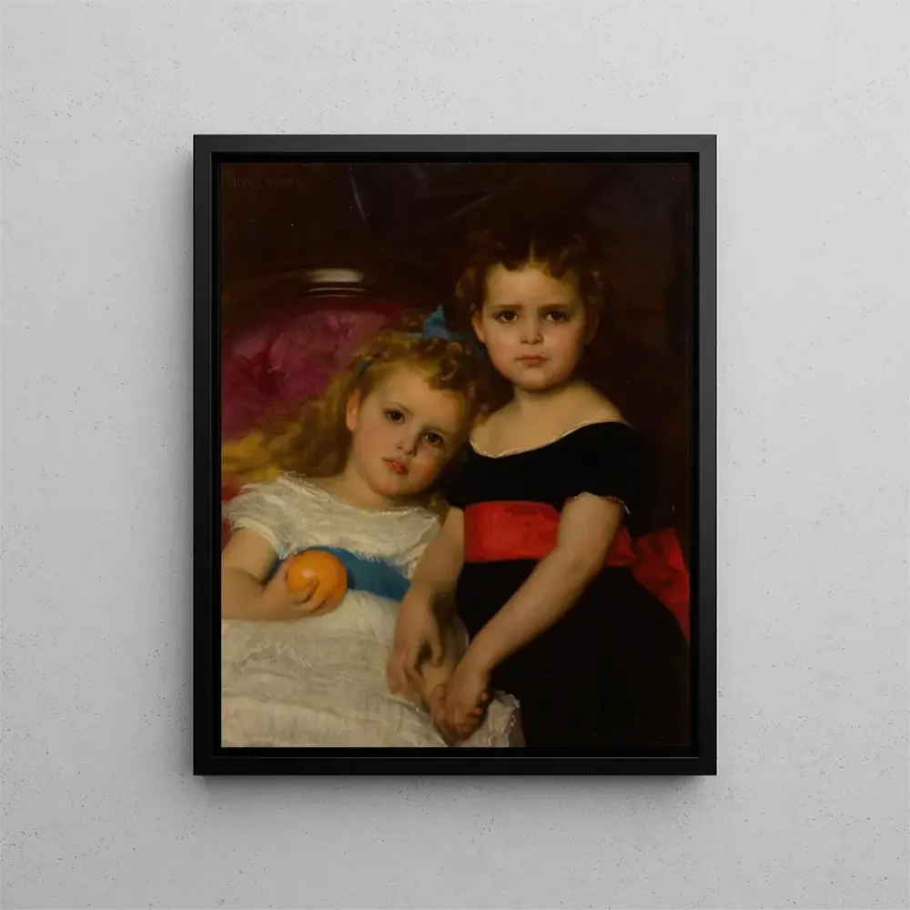 Maalaus Muotokuva kahdesta sisaresta - Alexandre Cabanel | Taidetuloste