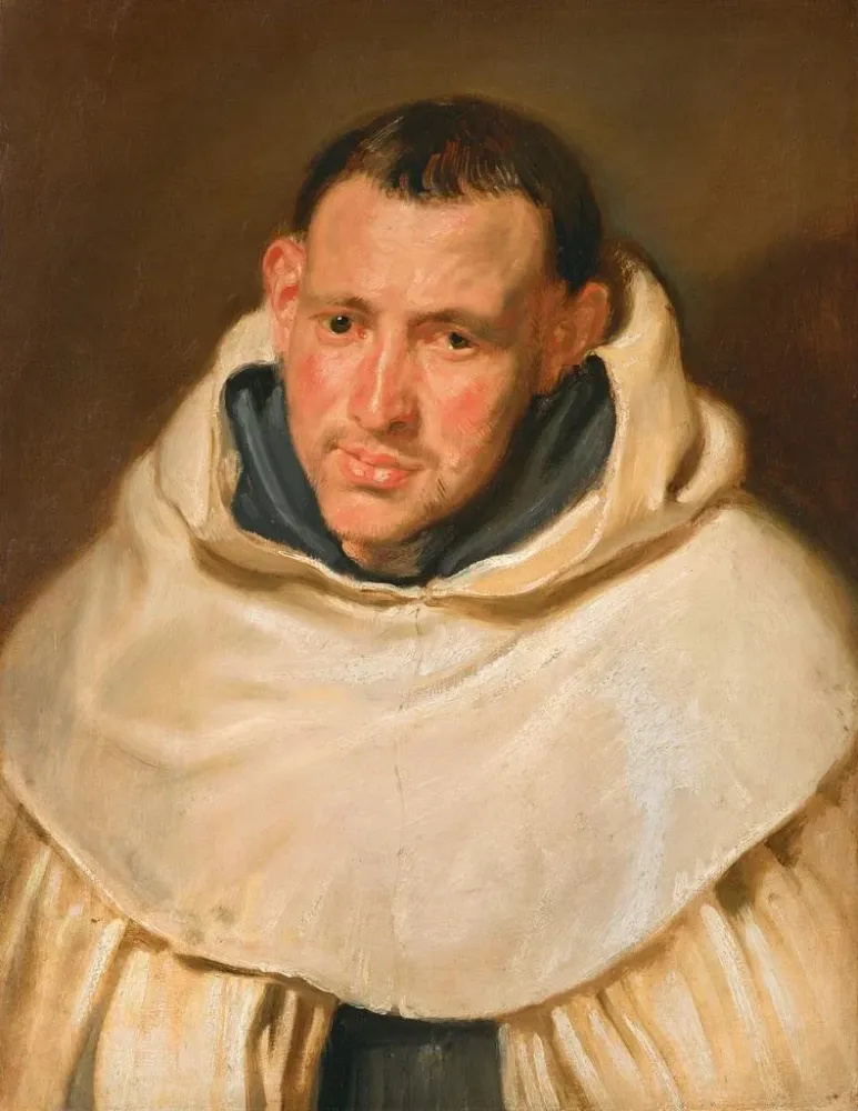 Maalaus Muotokuva karmeliittimunkista - Antoine van Dyck | Taidetuloste