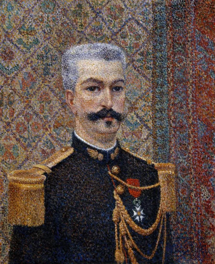 Maalaus Muotokuva Monsieur Pool - Albert Dubois-Pillet | Taidetuloste