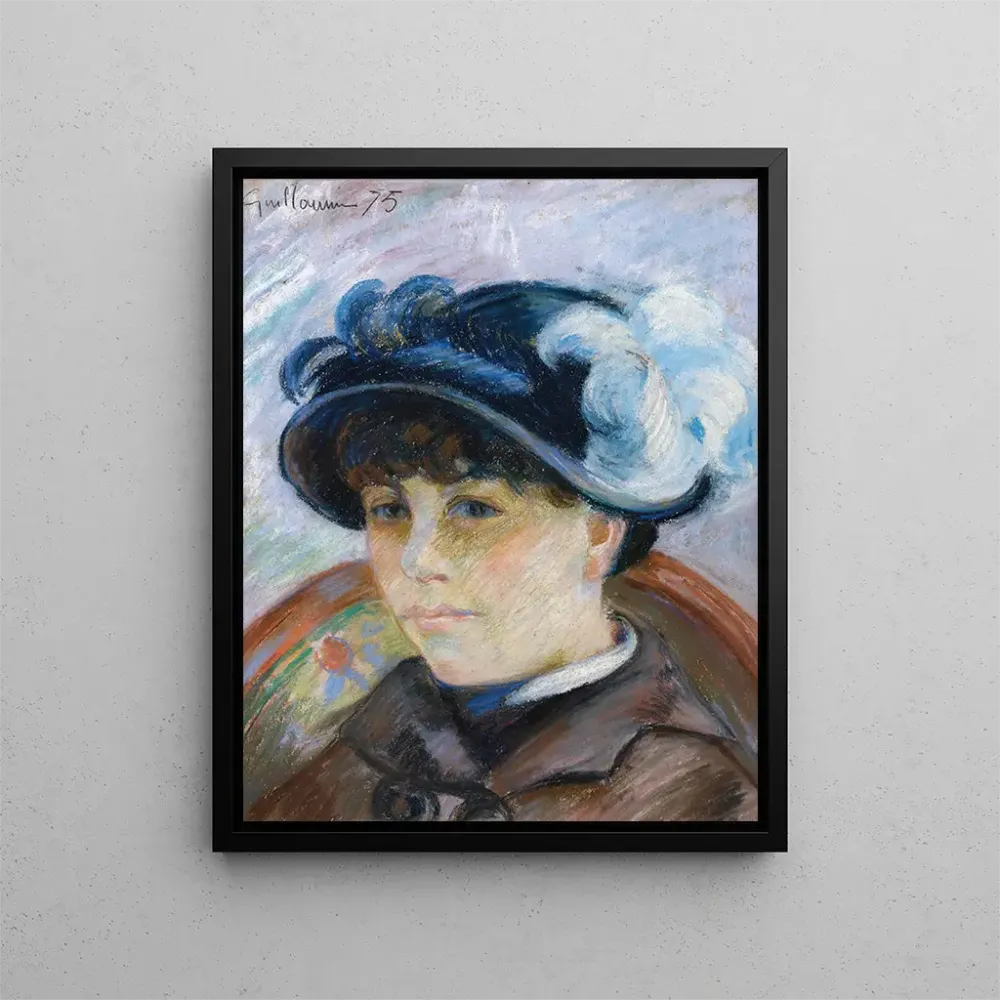 Maalaus Muotokuva nuoresta naisesta - Armand Guillaumin | Taidetuloste