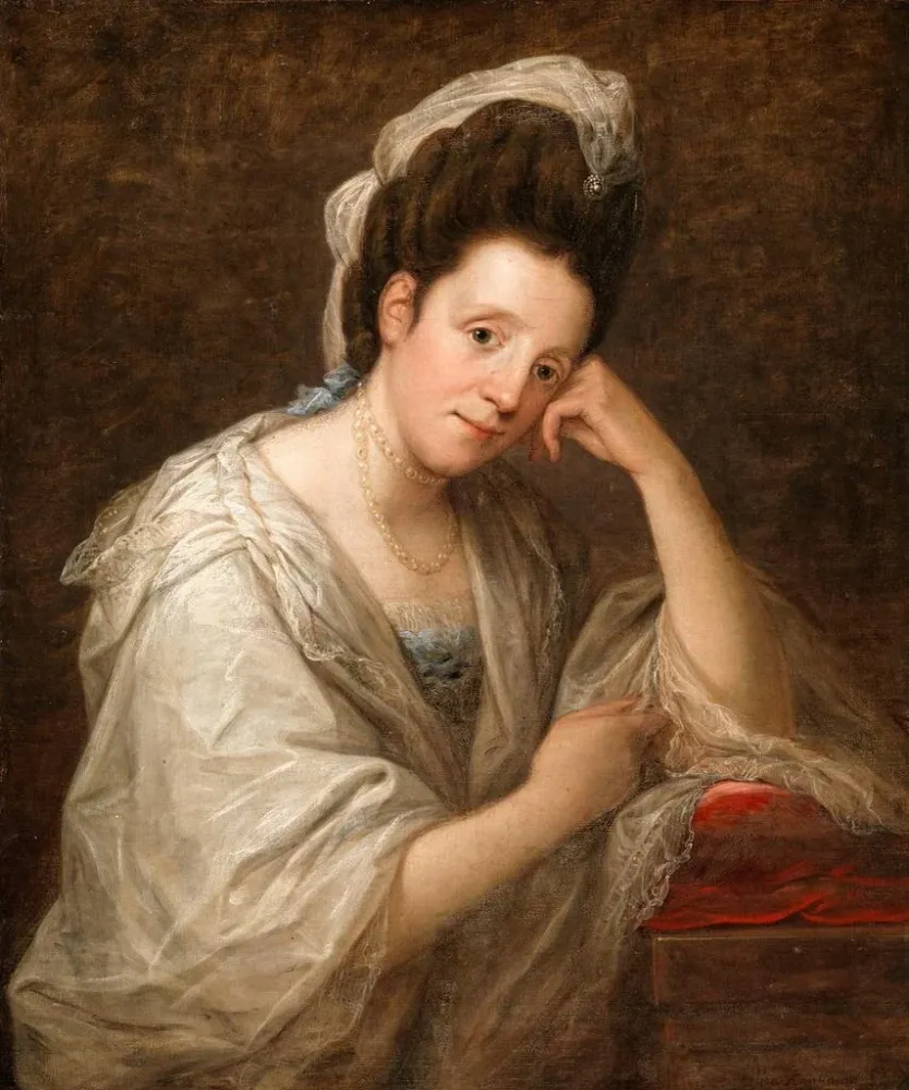 Maalaus Muotokuva rouva Helen Dorothea Daniel - Angelica Kauffman | Taidetuloste