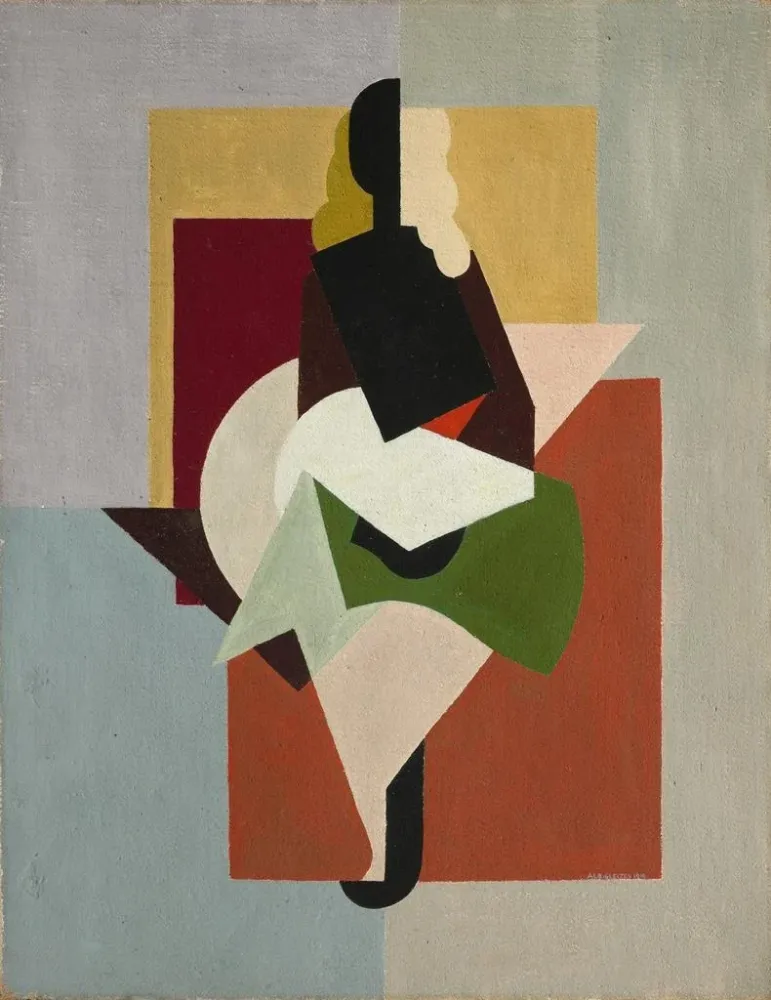 Maalaus Nainen - Albert Gleizes | Taidetuloste