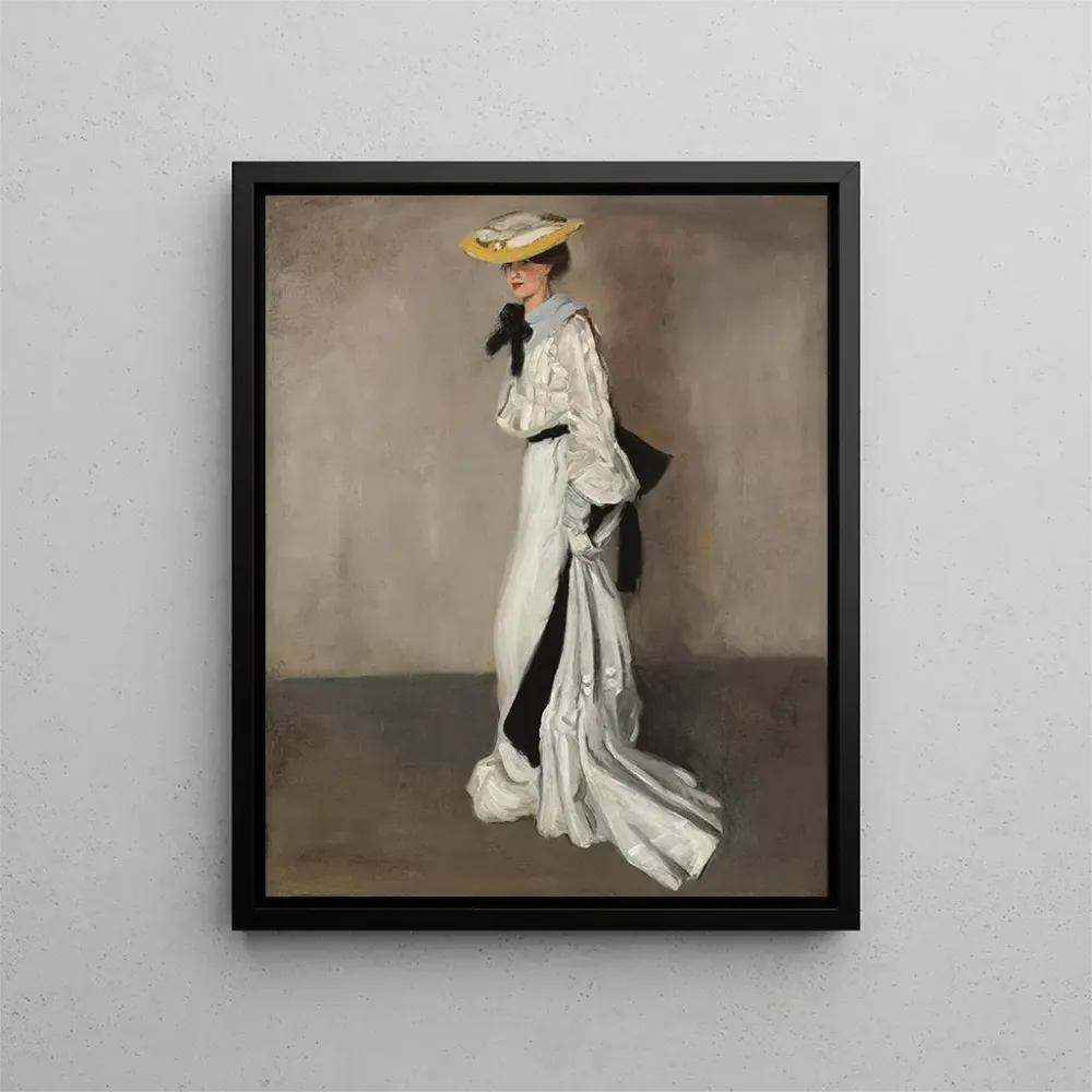 Maalaus Nainen valkoisessa - Alfred Henry Maurer | Taidetuloste