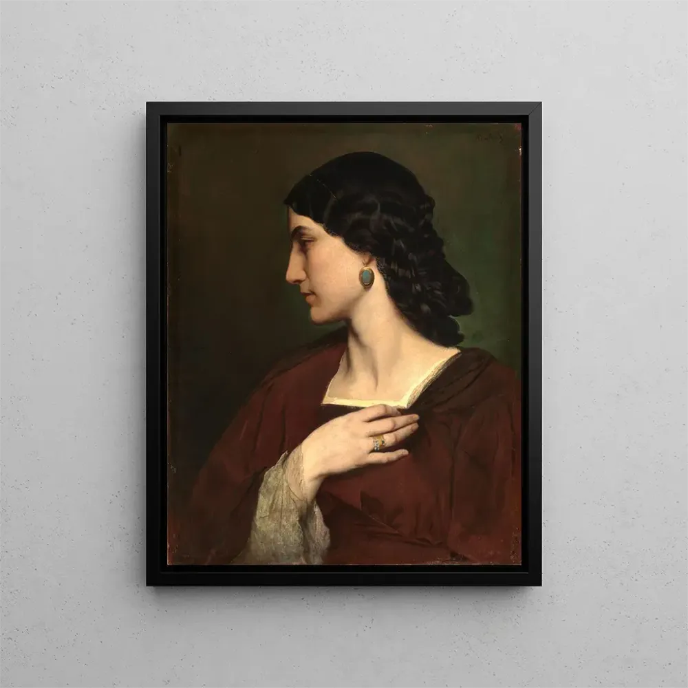 Maalaus Nanna Risi - Anselm Feuerbach - Taidetuloste