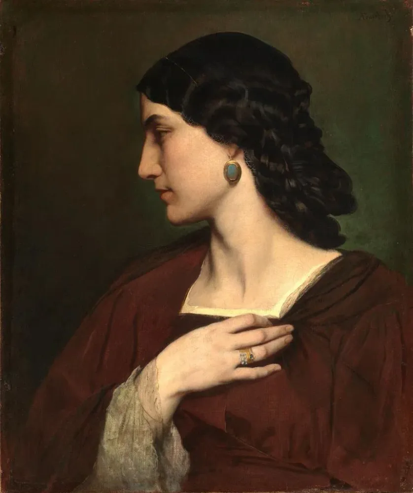 Maalaus Nanna Risi - Anselm Feuerbach - Taidetuloste